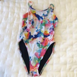 Jolyn Jackson Tie back swim suit